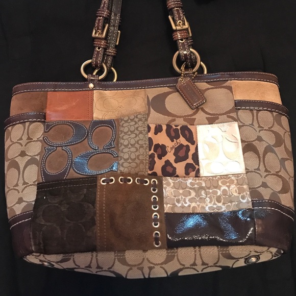 Coach patchwork purse - Picture 4 of 4